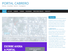 Tablet Screenshot of portalcabrero.cl
